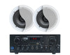 Bluetooth Amplifier + 2x6" Ceiling Speakers Package Cafe Restaurant 172C+C62