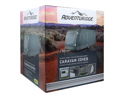 18ft - 20ft Caravan Cover UV Resistant 3 Zip Reinforced 