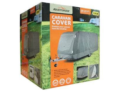 20ft - 22ft Caravan Cover UV Resistant 3 Zip Reinforced 