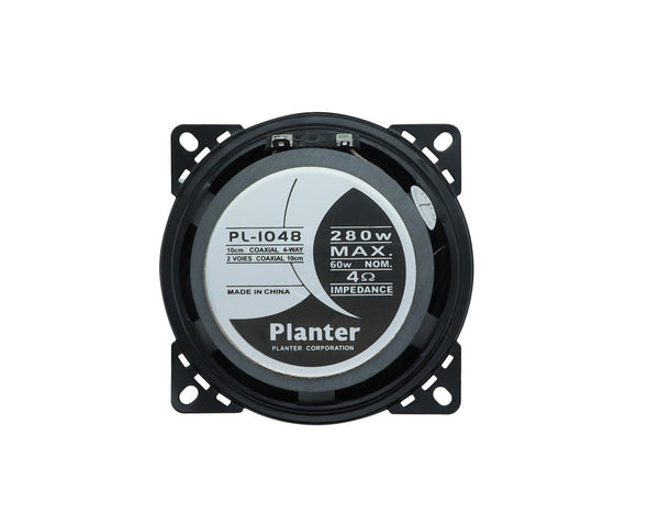 4" 100mm 2-Way Car Audio Speakers 120W Pair CS-432