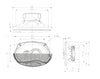 6x9" 230mm Car Audio Speakers Pair 900W Max CS-6932