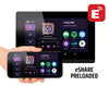 Weconic 7" Touchscreen Wall Amplifier with 6" Speaker Package