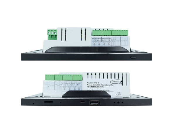 Weconic 7" Touchscreen Wall Amplifier with WiFi Bluetooth WTS-7