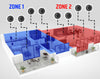Weconic 7" Touchscreen Wall Amplifier with 6" Speaker Package