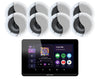 Weconic 7" Touchscreen Wall Amplifier with 6" Speaker Package