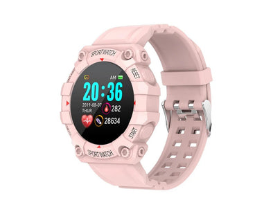 Digital Sports Smart Watch Bluetooth Pink A003