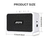 AROMA Portable Mini Guitar Amplifier with Bluetooth White AG-04-WHT