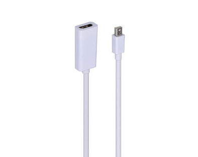 Mini Display Port DP Cable Female to Male Adaptor 0.2m AU204 