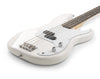 Freedom 4 String Medium Scale Electric Bass Guitar White PB-WH