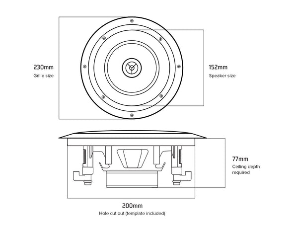 Indoor Outdoor Speaker Package with Amplifier 176C+4xC62+2xWTP660