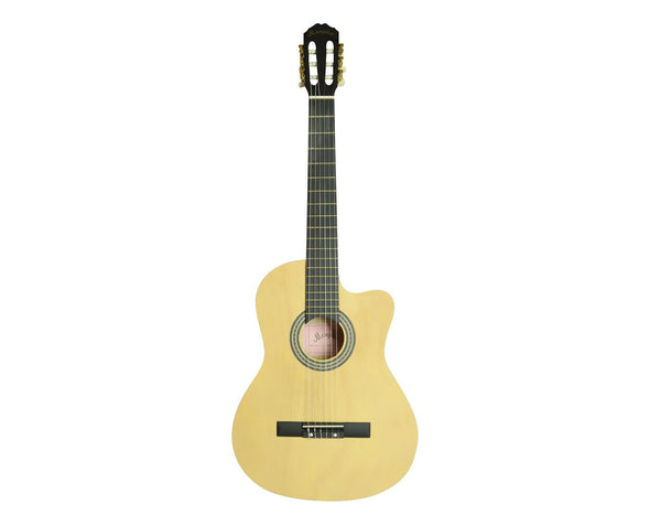 Memphis 39" Semi-Acoustic Classical Guitar Cutaway CG-100E