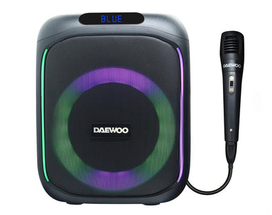 DAEWOO Bluetooth Powerbox 400 Party Speaker Wired Microphone DW621