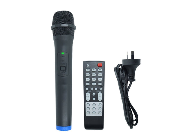 DWSONIY Wireless Karaoke Speaker with Bluetooth and Wireless Microphone DW-1026