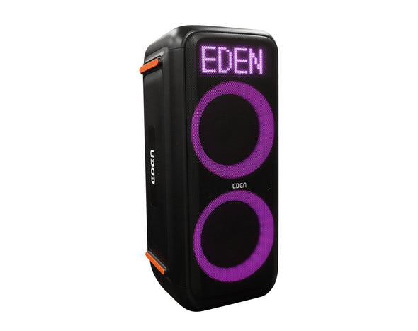 EDEN Bluetooth Portable Party Speaker Dual UHF Wireless Microphone 120W ED-851