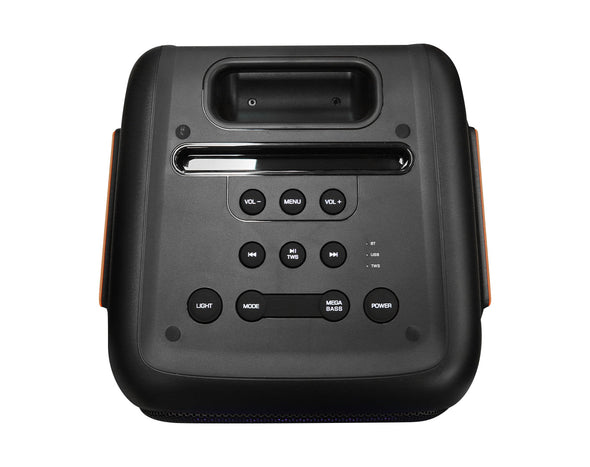 EDEN Bluetooth Portable Party Speaker Dual UHF Wireless Microphone 120W ED-851