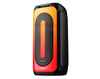 Precision Audio Portable Bluetooth Karaoke Music System Party Speaker LED Lights Dual Wireless Microphones ED1015 