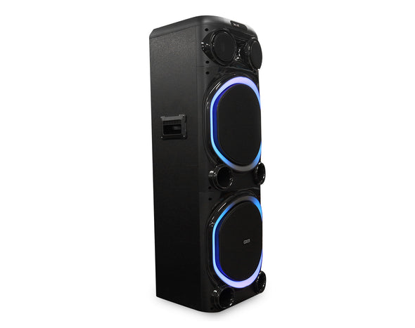 EDEN Bluetooth Portable Party Speaker Dual UHF Wireless Microphone 120W ED-1239