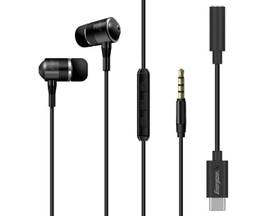 Energizer Ultimate Wired Type C USB Earphones 