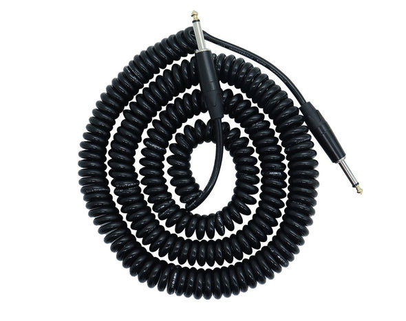 Precision Audio 10m Guitar Coil Cable 1/4" Jack Premium Lead GLEADC10