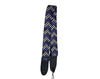 Freedom Guitar Strap Blue White ZigZag GSTRAP3-HT105 