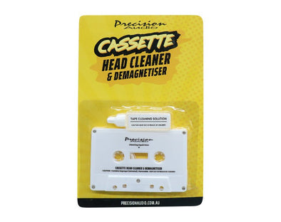 Cassette Head Cleaner & Demagnitiser Tape Radio Cassette Player 