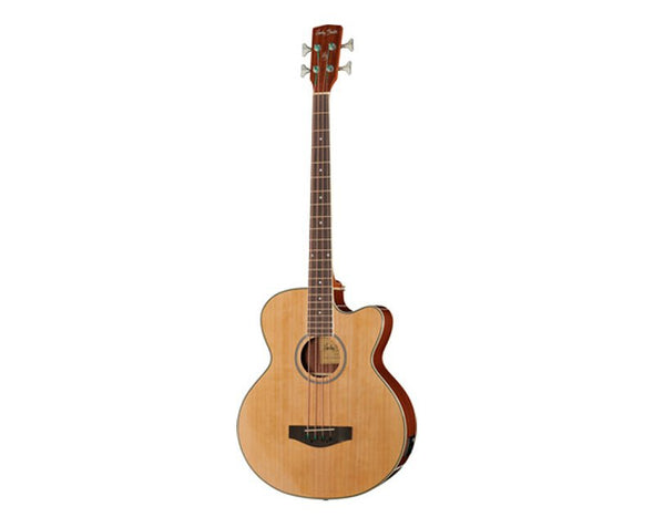 47" Jumbo Acoustic Bass Guitar Spruce Sapele EQ Equaliser JBA Natural