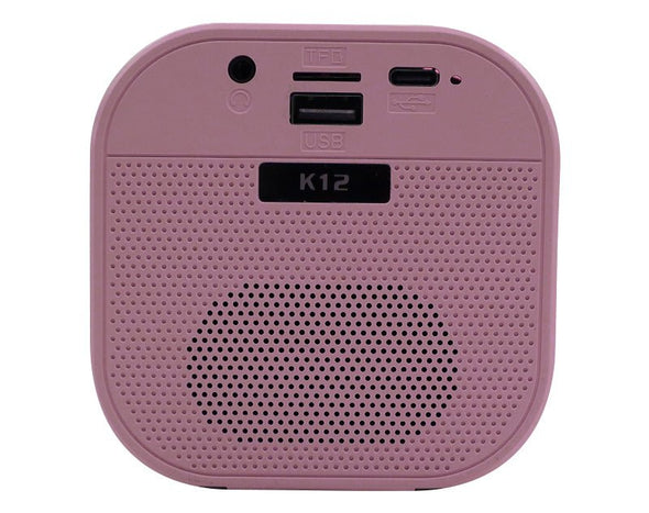 Portable Mini Bluetooth Karaoke Speaker System Wireless Microphone Voice Changer LED Lights S920 