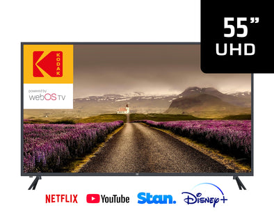 KODAK 55" UHD Smart TV WebOS