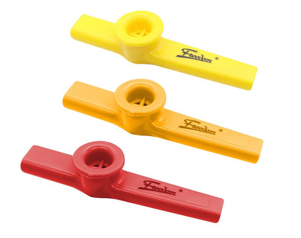 Freedom Pack of 3 Kazoo  KA1-RED-ONG-YEL 