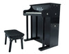 Schoenhut Elite Spinet Kids Toy Wooden Piano 25 Key Black S876-BLK