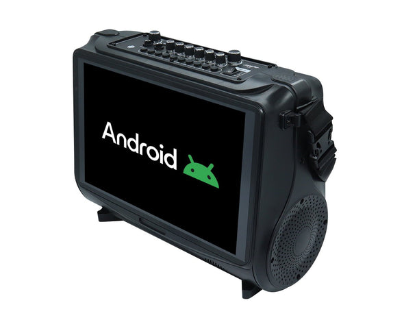 Weconic 15.4" Portable Touchscreen Bluetooth Karaoke Speaker with Wireless Microphones LG15S