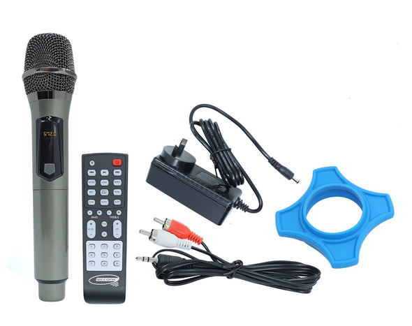 Weconic Portable Bluetooth Karaoke Speaker with Wireless Microphone LG632