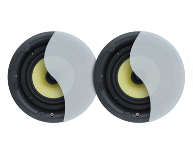 6" 152mm Rimless Ceiling Speakers 160W Pair LGC63