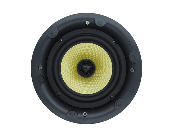 Weconic 6" Rimless Ceiling Speakers 160W Commercial Grade Easy Install Pair LGC63