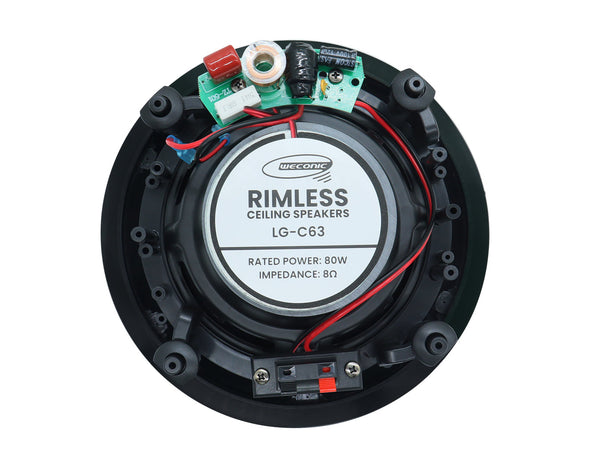 6" 152mm Rimless Ceiling Speakers 160W Pair LGC63