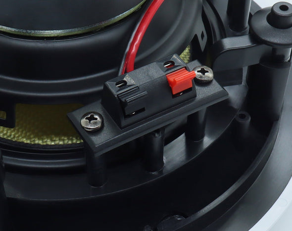 Weconic 6" Indoor Outdoor Ceiling Speaker Package with Bluetooth Amplifier 182C+LGC63+WTP660-WHT