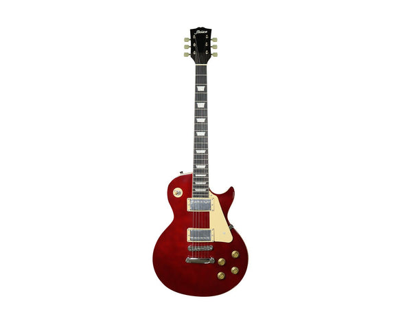 Freedom Full Size Electric Guitar LP Style Wine Red LP28-WR