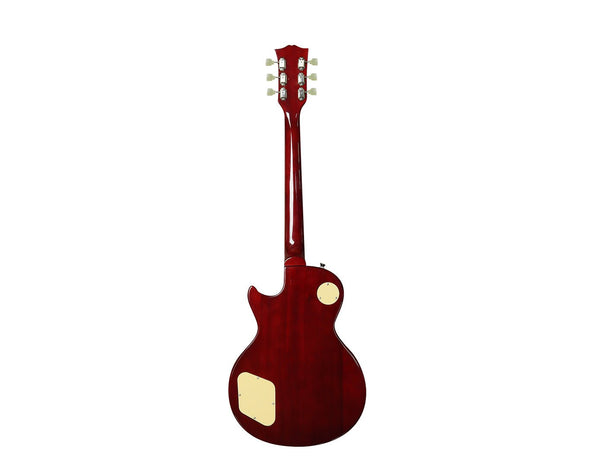 Freedom Full Size Electric Guitar LP Style Wine Red LP28-WR