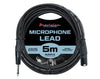 Precision Audio 1/4" to XLR Studio Stage Microphone Lead 5m MJACK5