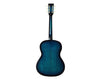 Rogue 39" Acoustic Guitar Blue Finish SO-069-RAG-BLU