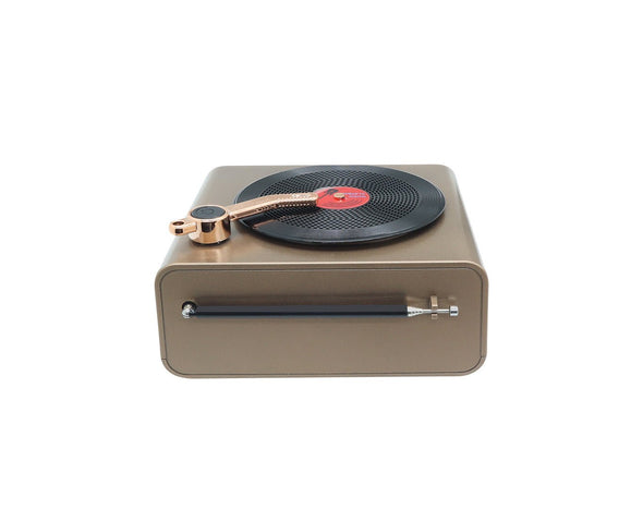 Retro Bluetooth Speaker AM FM SW Radio Gold MK-626BT-GLD