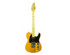 Minsine 6 String Electric Guitar Natural 3m Cable Tremolo Arm MS-110-NAT