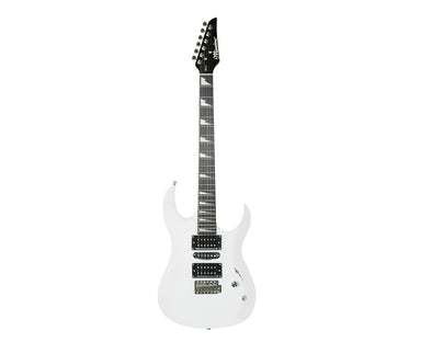 Minsine 6 String Electric Guitar White 3m Cable Tremolo Arm MS-170-WHT