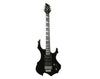 Minsine 6 String Electric Guitar Black 3m Cable Tremolo Arm MS-200-BLK