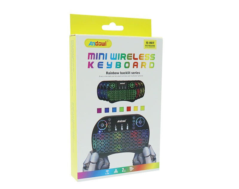 2.4G Wireless Mini Light Up Keyboard ANDOWLMINIKEYBOARD – Precision ...