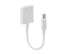 Type C Male to Dual Type-C Female Adaptor 15cm Charge + Audio NB1248 