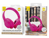 Foldable Wired Headphones 3.5mm Jack Microphone 1.2m NC3209 