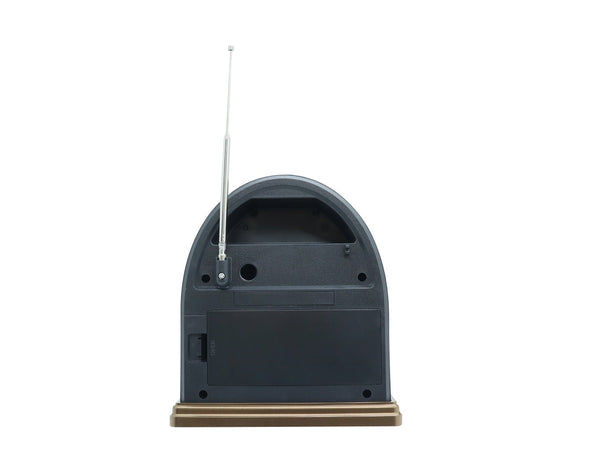 Retro Arch Bluetooth Speaker AM FM SW Radio Dark Brown NS-7061BT-DB