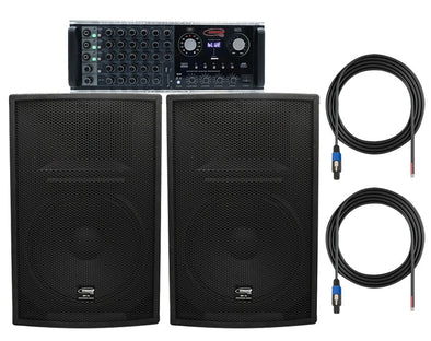Weconic 500W Bluetooth Amplifier with Speakers W800+WP15 