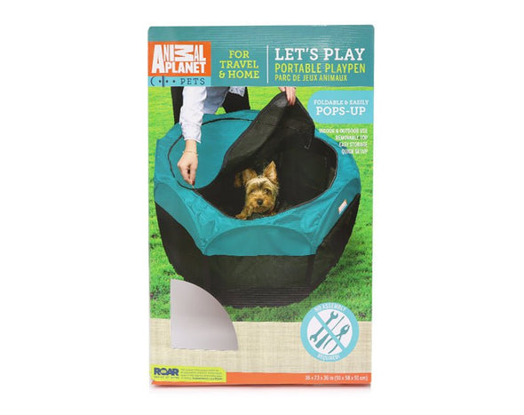 Animal Planet Pet Pop-Out Portable Playpen Dog Cat Puppy Mesh S791 